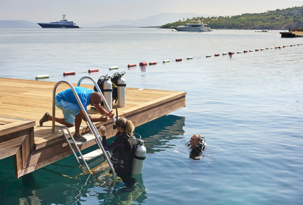 Bodrum'da Tüplü Dalış